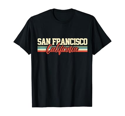 Amazon.com: San Francisco California Gift T-Shirt: Clothing